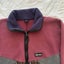 Vintage Wilderness Multi Coloured Patterned Fleece Jacket NZ Made Carousel 2