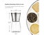 Stainless Steel Salt and Pepper Grinder Set With Stand - Adjustable Coarsenes Carousel 5