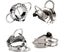 Stainless Steel Dumpling Maker Dough Cutter Ravioli Pie Press, Pierogi Wrap P Carousel 4