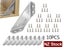 90 Degree L Brackets Stainless Steel Angle Connectors Corner Brackets Carousel 12