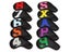 Siranlive Golf Iron Head Covers 9PCS/10PCS (4-9 P A S,X ) Simple Style Carousel 4