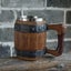Norse Viking Wooden Barrel Beer Mug Carousel 3
