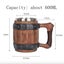 Norse Viking Wooden Barrel Beer Mug Carousel 7