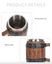 Norse Viking Wooden Barrel Beer Mug Carousel 8