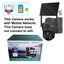 2x 4G Solar Powered Dual Lens 12MP Wireless Outdoor Security CCTV Cameras Carousel 10