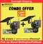 Combo Offer 2x Solar Powered 12MP Wireless Wifi Motion Detection CCTV Camera Carousel 1