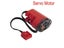 Enhanced Red Plus M/L/XL Motor MOC Power Functions Servo Motor For Lego 8883 Carousel 1