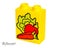 ®™DUPLO - Yellow Brick, Lettuce, Carrot, Apple Pattern ~Vintage / Retired 2000~ Carousel 1