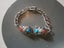 VTG. STG.SIL.ORNATE NATIVE AMERICAN CHAIN BRACELET (23.6gms) Carousel 10
