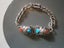 VTG. STG.SIL.ORNATE NATIVE AMERICAN CHAIN BRACELET (23.6gms) Carousel 12
