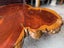 A Vintage Japanese Solid Slab of Burr Timber Coffee Table Carousel 12