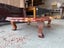 A Vintage Japanese Solid Slab of Burr Timber Coffee Table Carousel 5
