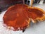 A Vintage Japanese Solid Slab of Burr Timber Coffee Table Carousel 3