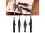 5pcs Woodworking Hex Shank 2 Flute Tct Carbide Carpentry Drill Bits Countersink Carousel 3