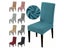 Chair Cover With Back Jacquard Fabric Universal Size Cheap Chair Cover Big Carousel 3