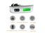 50kg/110lb Digital Luggage Scale With Backlight For Baggage Weighing Carousel 6