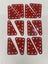 Meccano Triangular Flex Plates x 12 Red Carousel 1