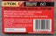 6 x TDK B-60 min Blank Audio Cassette Tapes (new/sealed) Carousel 5