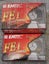 EMTEC (BASF) 4 x Ferro Extra FE-I 90 min Blank Audio Cassette Tapes (new) Carousel 1