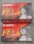 EMTEC (BASF) 4 x Ferro Extra FE-I 90 min Blank Audio Cassette Tapes (new) Carousel 2