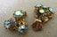 Vintage AUSTRIAN crystal Aurora Borealis earrings – Carousel 4