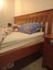 Queen size bed with mattress and 2x matching side tables Carousel 3
