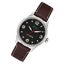 Lacoste Brown Leather Black Dial Men's Watch - 2011398 Carousel 2