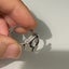 $1 reserve// S925 Natural White Quartz Gemstone Solid Silver Ring Carousel 3