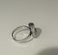 $1 reserve// S925 Natural White Quartz Gemstone Solid Silver Ring Carousel 6