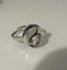 $1 reserve// S925 Natural White Quartz Gemstone Solid Silver Ring Carousel 8