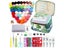 KRABALL Wool Needle Felting Tools Starter Kit With 50 Colors Wool Roving Fiber Carousel 3