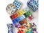 50 Pieces Transparent Mosaic Glass Tiles Multi-color For DIY Crafts Carousel 4