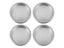 4pcs Iron Cup Aromatherapy Making Tins 41x41x17MM Carousel 7