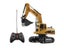 1/24 RC Excavator 2.4G Radio Controlled Crawler Tractor Model Engineering Car Carousel 1