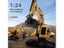 1/24 RC Excavator 2.4G Radio Controlled Crawler Tractor Model Engineering Car Carousel 3