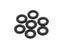 200PCS Darts Tip Rubber O Ring Black 1PCS Tool Gasket Grip Washer Grommets Carousel 5