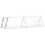 Rabbit Hutch Silver 400X105X91 Cm Galvanised Steel Txnopto Carousel 7