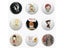 Tomo Nara We Are Punks Soft Button Pin Customizable Lapel Pin Cute Metal Carousel 5