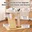 Multi-Functional Cat Tree with Reversible Bed Scratching Post and Play Track Carousel 3