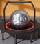 42Inch Trampoline Bounce Rebounder Jumping Gym Home Fitness Exericise Round Carousel 5