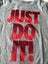 Nike ‘Just Do It!’ t shirt - size L (similar 9-10Y) Carousel 2