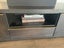 Black Stained Oak Media Cabinet Carousel 4