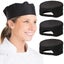 Portwest 3 Pack S899 Chefs Skull Cap Adjustable Water Resistant Hat Bulk Blac... Carousel 1