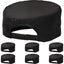 Portwest 7 Pack S899 Chefs Skull Cap Adjustable Water Resistant Hat Bulk Blac... Carousel 1