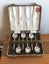 Vintage Black Coffee Boxed Spoons Carousel 12