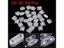 Clips Pull Cable Connector 10/30/50 Pcs Plastic Roller Roman High Quality Carousel 6
