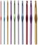 22pcs Crochet Hooks Needles Set Aluminium Yarn Craft Carousel 5