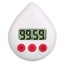 Water Drop Shaped Bathroom Timer Portable Digital Shower Timer For Kitchen Sh Carousel 1