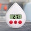 Water Drop Shaped Bathroom Timer Portable Digital Shower Timer For Kitchen Sh Carousel 4