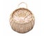 Wall Fence Hanging Planter Plant Flower Pot Handmade Garden Rattan Basket Dec Carousel 1